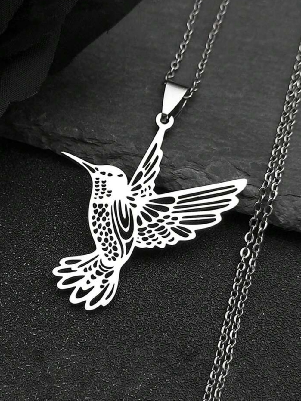 Hummingbird Pendant Stainless Steel Necklaces‎